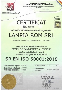 UNI EN ISO 50001:2018